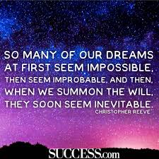 Few continues to dream at last most of them takes the ordinary lane like others but few. 15 Inspiring Quotes About Being A Dreamer Success