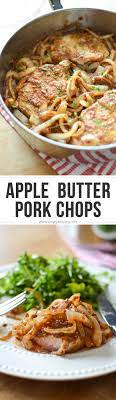 Let us know what you thought with a rating (click on the stars in the recipe above) or with a comment. Apple Butter Pork Chops Recipe Pork Recipes Pork Chops Pulled Pork Recipes