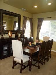 Rustic Formal Dining Mirror Dining Room Dining Room Cozy Dining Room Wainscoting