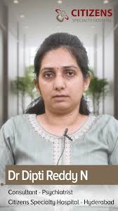 Is your child struggling emotionally? Dr Deepthi Reddy, Consultant