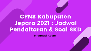 Satpol pp kabupaten jepara is on facebook. Cpns Kabupaten Jepara 2021 Jadwal Pendaftaran Soal Skd