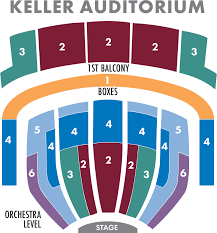 seating charts oregon ballet theatre portland oregon