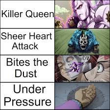 Kira Queen R Shitpostcrusaders Jojo S Bizarre Adventure Know Your Meme