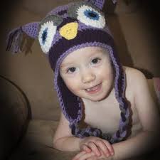 DIGITAL DOWNLOAD: PDF Written Crochet Pattern for the Owl Be Warm Hat