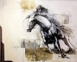 Thompson Landry Gallery Lea Riviere Abstract Horse Art Horse Painting Abstract Horse