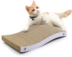 Scratching is an essential part of your cat's life. Amazon Com Coching Cat Scratcher Cardboard Cat Scratch Pad With Premium Scratch Textures Design Durable Cat Scratching Pad Reversible Kitchen Dining