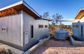 It drains part of the edwards pla. Eight Best Friends Built Themselves An Eco Friendly Compound Of Cabins By A River In Texas To Retire In