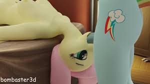rainbow dash fucks flyttershy deep throat with cum