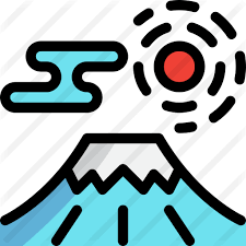 Fuji Mountain Free Vector Icons Designed By Tulpahn Fuji Mountain Vector Icon Design Japanese Logo