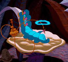 He was voiced by the late alan rickman. Absolem Alice In Wonderland Gif Absolem Aliceinwonderland Smoke Discover Share Gifs