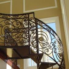 Horizontal line metal with oak treads 4 ft. Metal Spiral Staircase Interior Metal Spiral Staircase Exterior Metal Spiral Staircase