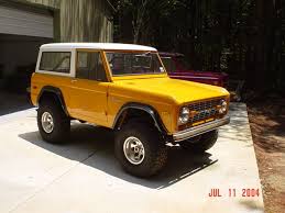 Image result for Bright Yellow 1980 Bronco