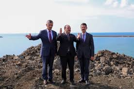 After completion in 2021 it will be third biggest port. Minister Varank Examines Filyos Industrial And Port Area