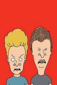 Black Beavis And Butthead Pin On Art