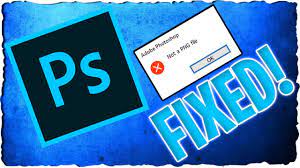 Not A Png File Error In Photoshop Fixed Youtube