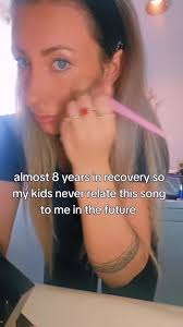 8 years of recovery so my kids never have to relate to this song. ,  #recoverytip #recovery #brijaynes #publicspeaker #makeuplover #idrather  #bestsongs #songs #recoveryspeaker
