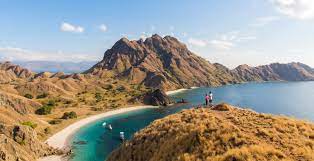 Padar island hike and viewpoint. Trekking At Padar Island Flores Authentic Indonesia