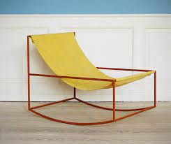 Muller Van Severen First Rocking Chair Gearculture Fauteuil Design Mobilier Design Fauteuil Jaune