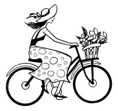 Riding Bicycle Drawing Bike Drawing Bicycle Drawing Bike Illustration Riding a bike is a rite of passage, a passport to worlds beyond the front lawn. riding bicycle drawing bike drawing