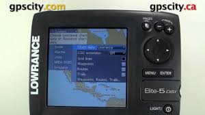 Lowrance Elite 5 Video Manual Selecting Charts To View