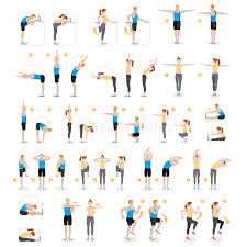 In general, aerobic exercise is any exercise that involves or relies primarily on the body's aerobic metabolism, which is a form of oxygen processing for energy. Man And Woman Workout Fitness Aerobic And Exercises Vector Stock Vector Illustration Of Male Lifestyle 94327834