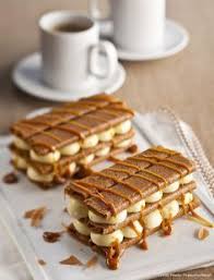 Millefeuilles De Gavottes Sauce Caramel Recette Recette Dessert Recette Gateaux Et Desserts