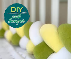 The short sides measure 9.5'' x 26.5'' with ties on each corner. Baby Crib Cot Braided Bumper 6 Steps With Pictures Instructables