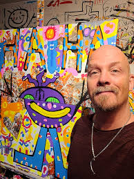 Another workshop piece! Acrylic