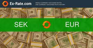 The interactive form of the currency calculator the online converter will clarify the ratio between different currencies. How Much Is 1 Krona Kr Sek To Eur According To The Foreign Exchange Rate For Today