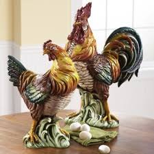 50 Rooster Home Decoration Ideas Ceramic Rooster Rooster Chicken Decor