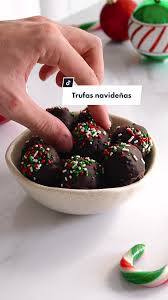 Trufas Navideñas Fáciles con Solo 3 Ingredientes