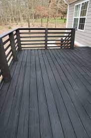 Taking Our Deck From Wreck To Renewed Deck Railing Design Wood Deck Railing Decks Backyard