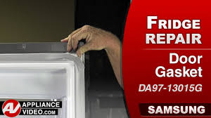 Keep your refrigerator cool, efficient, and airtight with our handy guide. Samsung Refrigerator Door Gasket Repair Diagnostic Youtube