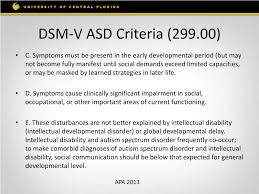 To make comorbid diagnoses of autism spectrum disorder and intellectual note: Dsm 5 Definition Of Autism Spectrum Disorder