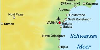 Tarnovo targovishte shumen varna sofia pernik kyustendil blagoevgrad pazardjik plovdiv smolyan kardzhali haskovo st. Karte Von Varna Bulgarien Region In Bulgarien Welt Atlas De