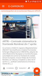 Citeste gratuit un raport special exclusiv 5 modele de contracte, cereri si. E Camion Ro For Android Apk Download