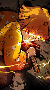 Download wallpapers 4k zenitsu agatsuma moon demon slayer. Demon Slayer Zenitsu Hd 4k Wallpaper 8 1038