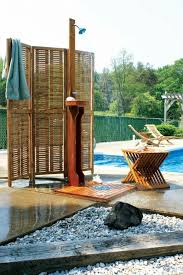 Gartendusche Sichtschutz Ideen Fur Die Outdoor Dusche Gesucht Aussenbad Gartendusche Aussenpool