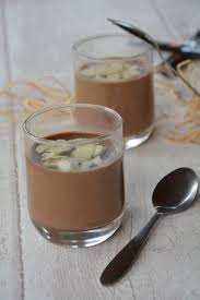 Pana Cotta Chocolat Cafe Au Fil Du Thym Pana Cotta Chocolat Recette Creme Chocolat Dessert Chocolat