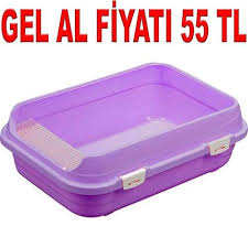amazon acik izgarali kedi tuvaleti lila l amazon pet center kedi amazonlar tuvaletler