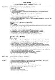 Film Resume Samples Velvet Jobs