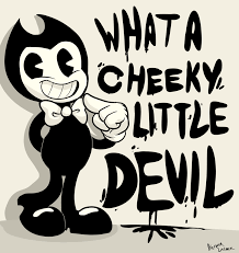 Bendy By Karmalarma On Deviantart Bendy And The Ink Machine Ink Character Drawing