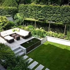 le jardin paysager tendance moderne de jardinage archzine fr jardin avec terrasse jardin paysager mobilier jardin