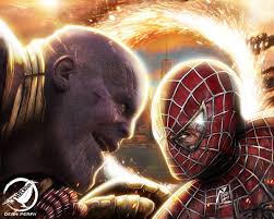Please like/reblog if you use! Tobey Maguire S Spider Man Vs Thanos Marvel Spiderman Spectacular Spider Man Spiderman