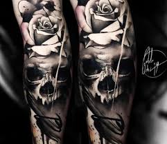 Take a look at the list below and pick your favorite skull rose tattoo. Skull And Rose Tattoo By Pablo Ortiz Post 27881