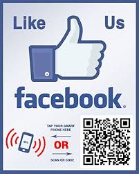 Pin On Social Stickers With Nfc Tag Qr Code Facebook Yelp Twitter Instagram