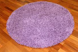 Ein runder teppich schafft ein wohnliches gefühl ohne ecken und kanten. Runde Teppiche Fancy Lila Trendcarpet De