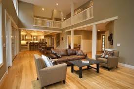 Paint Colors With Oak Trim Benjamin Moore Sag Harbor Grey Hc 95 Brown Living Room Decor Living Room Wall Color Furniture Color Schemes
