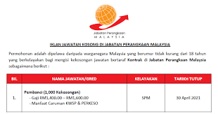 Mystep jabatan ukur dan pemetaan. Jawatan Kosong Jabatan Perangkaan Malaysia Julai 2019