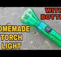Creative Idea with plastic Bottle / How to make a LED Torch ...
